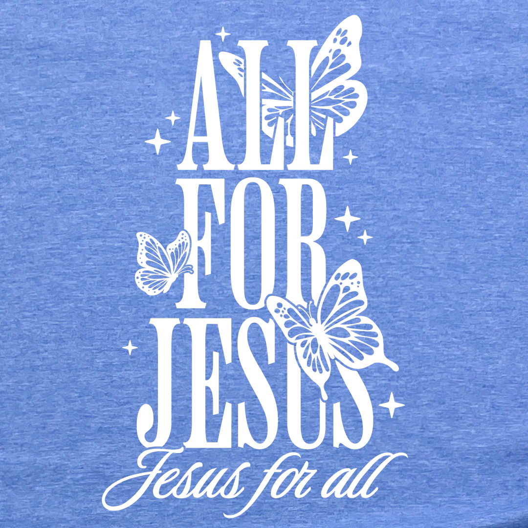 FREE All For Jesus Tee *Add Any Other Item To Cart To Unlock FREE Price. Limit 1* - Image 2