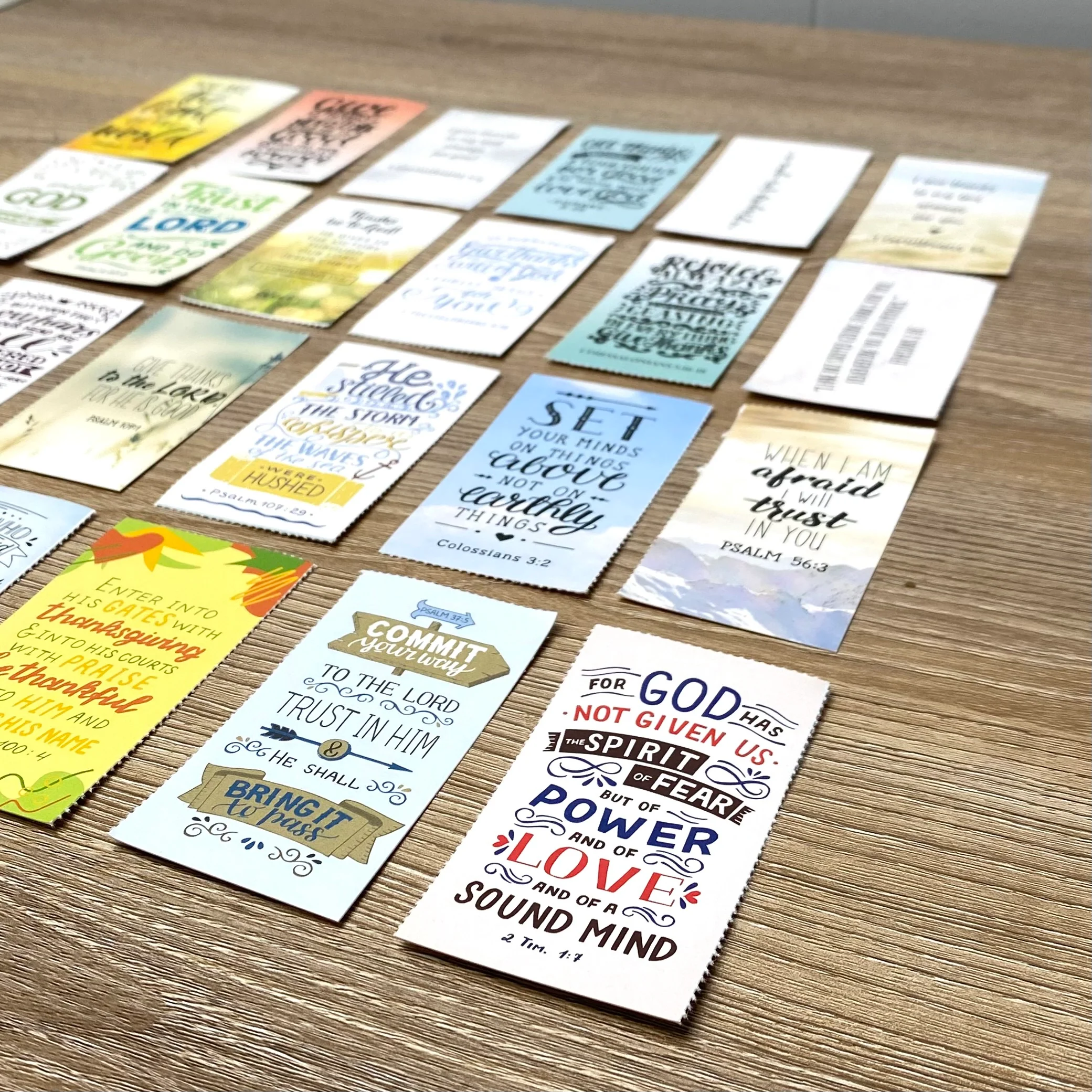Christian Encouragement Card Set - Scripture Pack 2 - Image 5