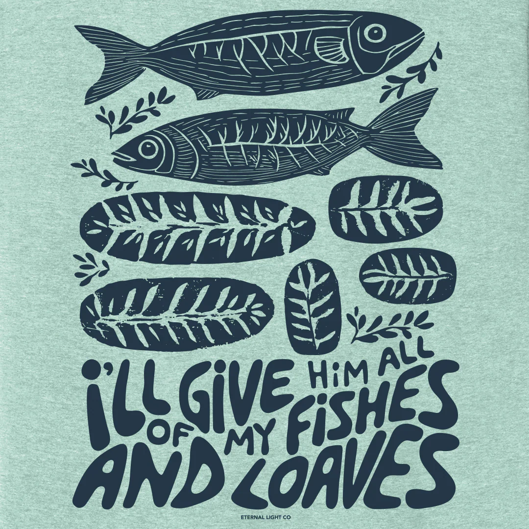 FREE Fishes and Loaves Tee *Add Any Other Item To Cart To Unlock FREE Price. Limit 1* - Image 2
