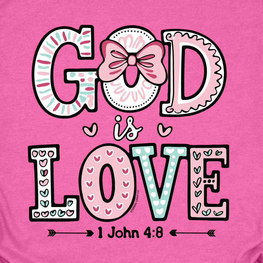 FREE God Is Love Tee *Add Any Other Item To Cart To Unlock FREE Price. Limit 1* - Image 2