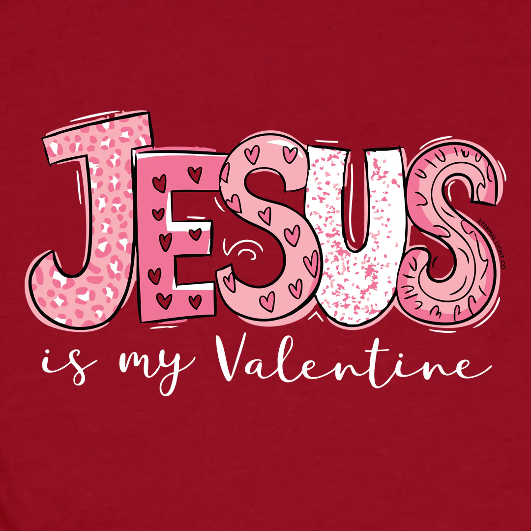 FREE Jesus Is My Valentine Tee *Add Any Other Item To Cart To Unlock FREE Price. Limit 1* - Image 2