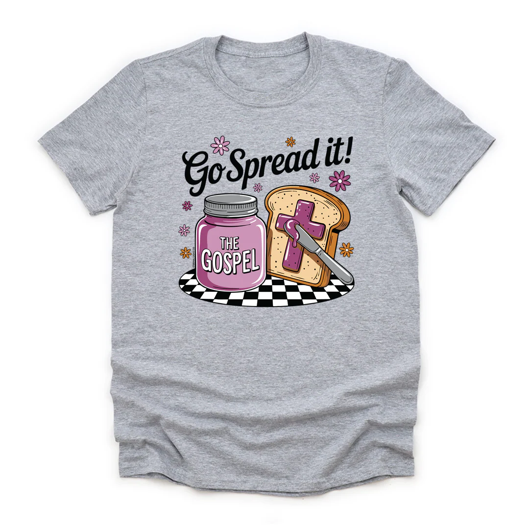 FREE Spread the Gospel Tee *Add Any Other Item To Cart To Unlock FREE Price. Limit 1*