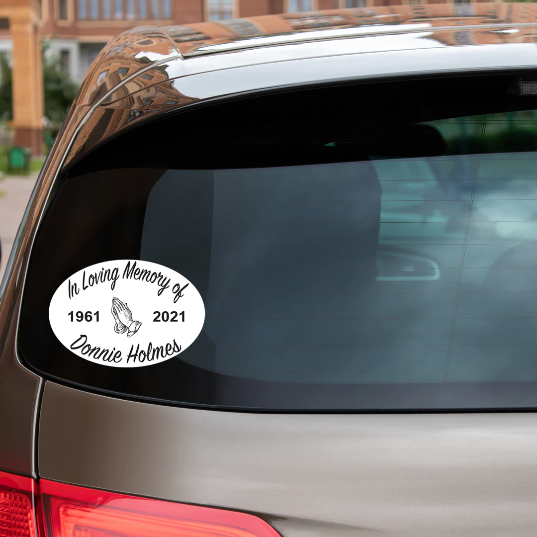 FREE Personalized In Loving Memory Decal *Add Any Other Item To Cart To Unlock FREE Price. Limit 1* - Image 2