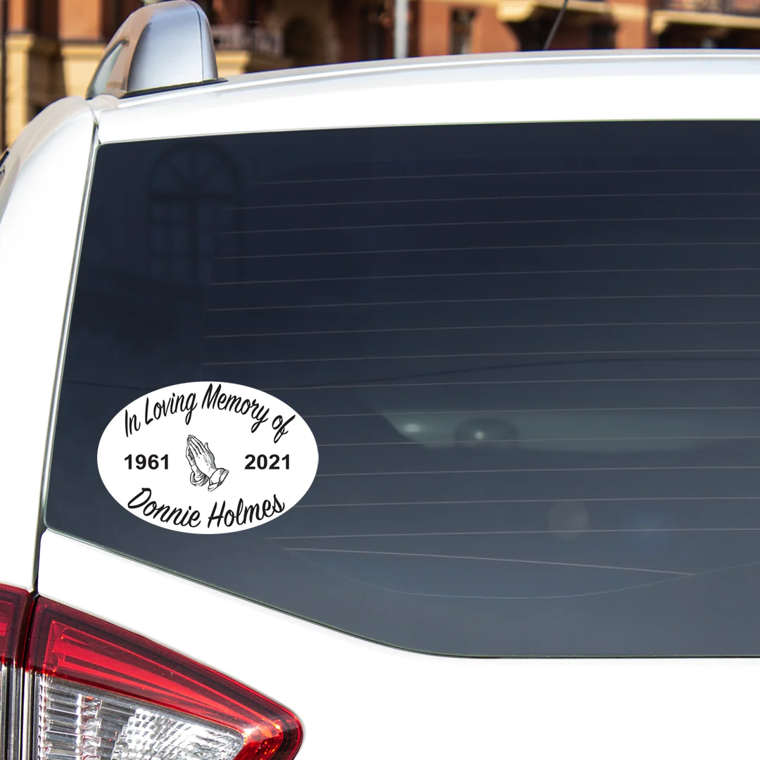 FREE Personalized In Loving Memory Decal *Add Any Other Item To Cart To Unlock FREE Price. Limit 1* - Image 3