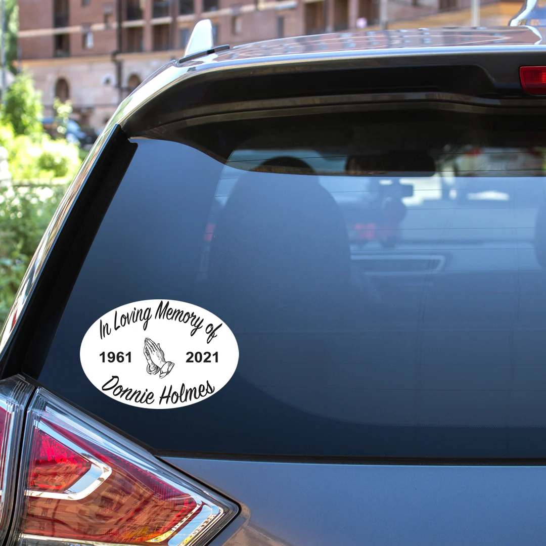 FREE Personalized In Loving Memory Decal *Add Any Other Item To Cart To Unlock FREE Price. Limit 1* - Image 4