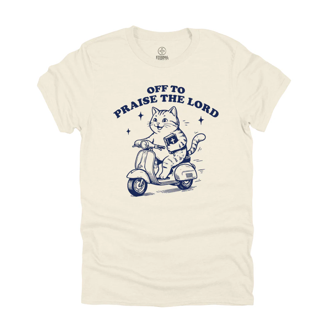 FREE Off To Praise The Lord Tee *Add Any Other Item To Cart To Unlock FREE Price. Limit 1*