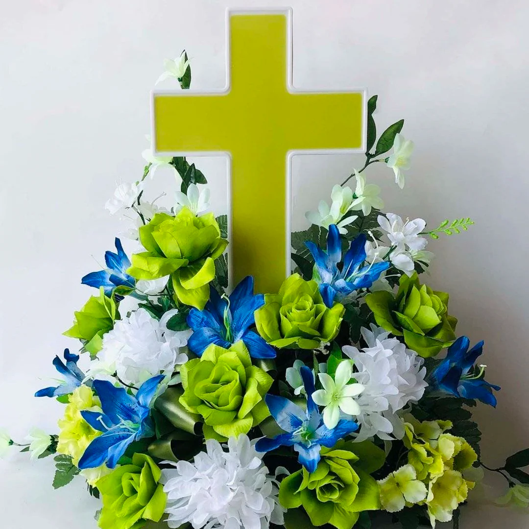 Colored Eternal Light Cross - Image 5