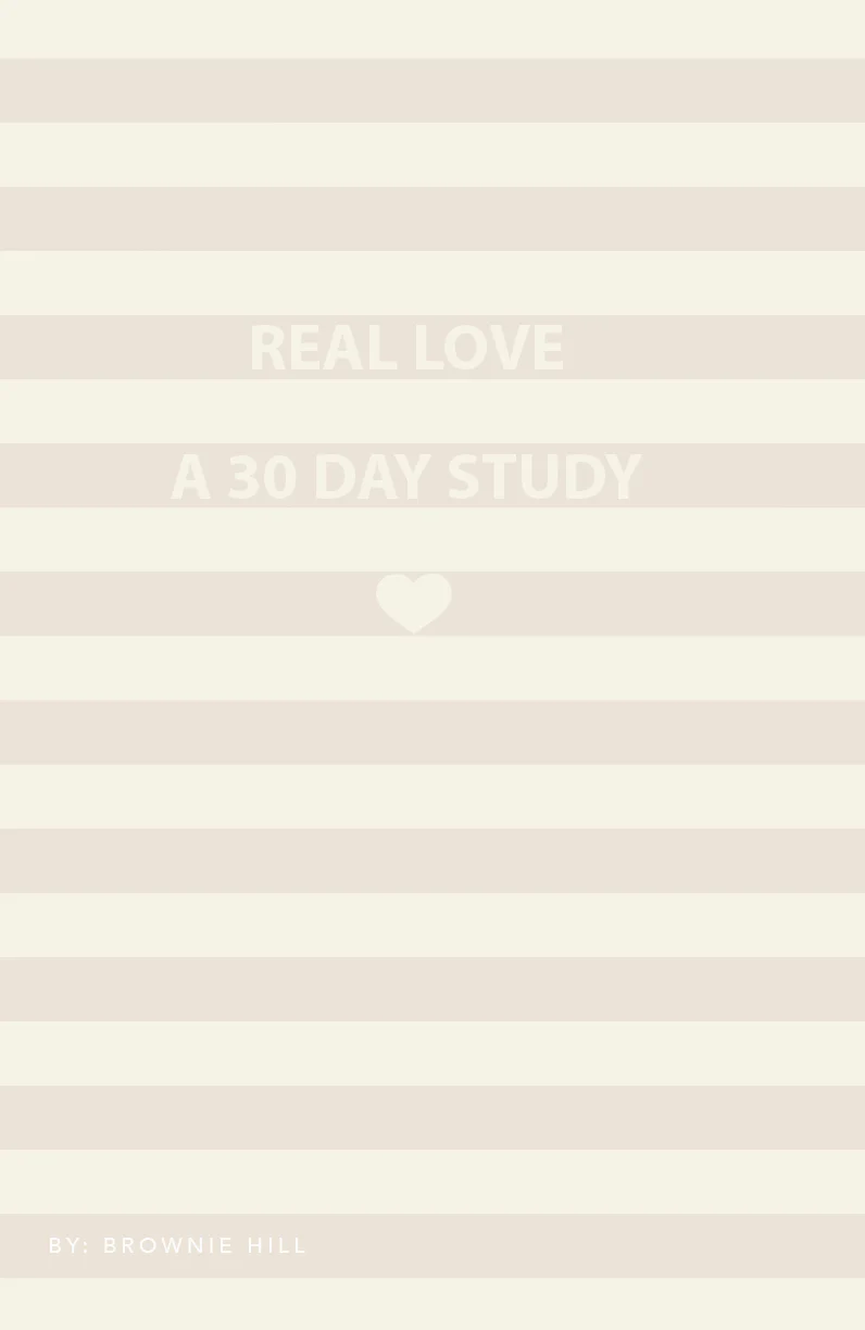 Real Love Book Digital Download (Project Members)